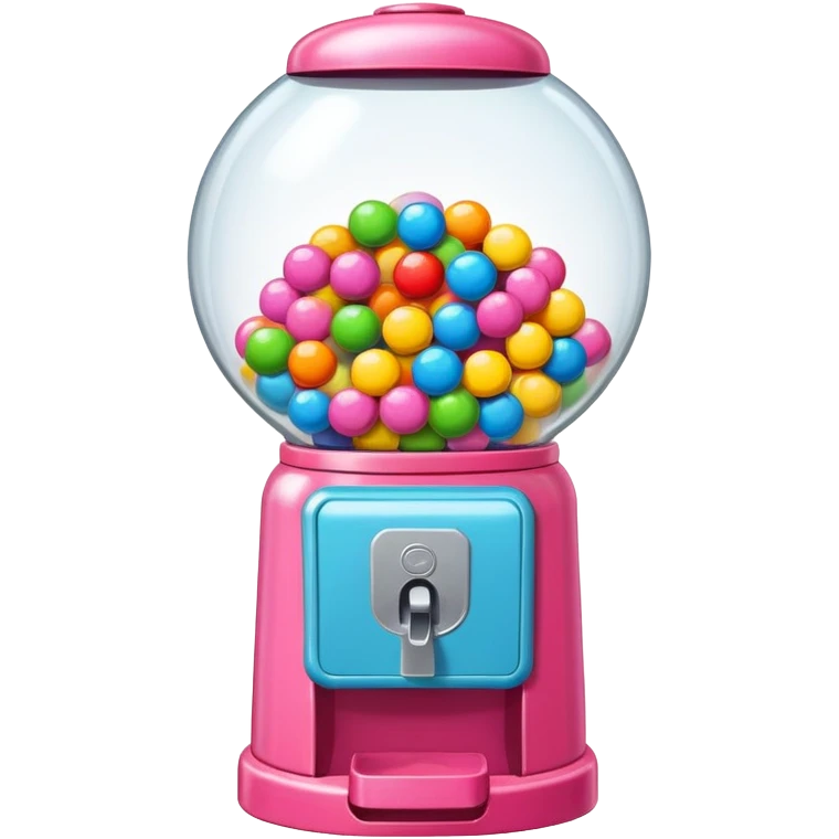 Bubblegum machine emoji