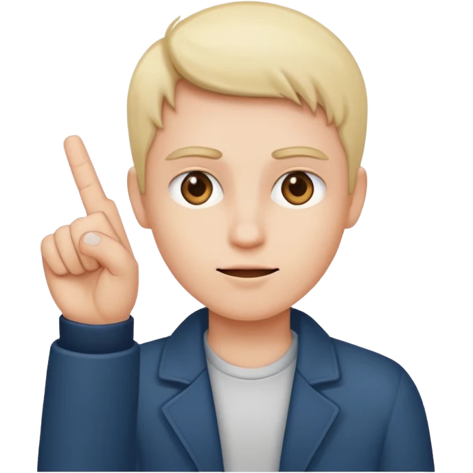 Face with middle finger emoji