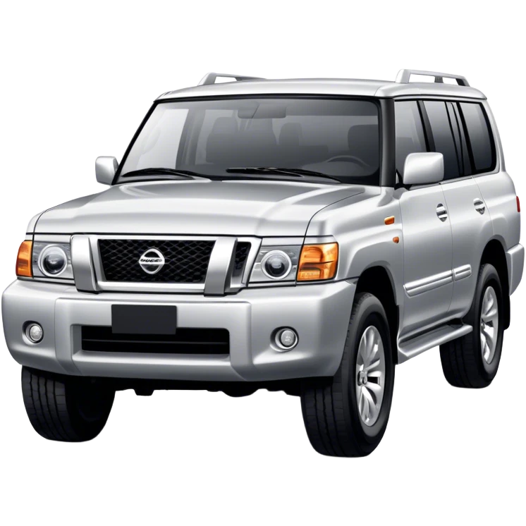 Nissan Patrol - Nissan (Model Year: 2022) (Iconic colour: Silver) emoji