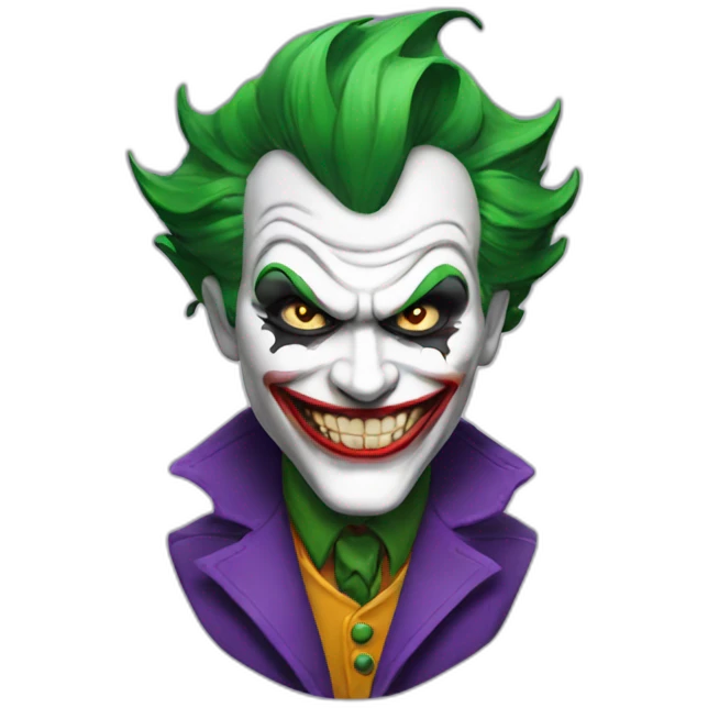 Joker fou emoji