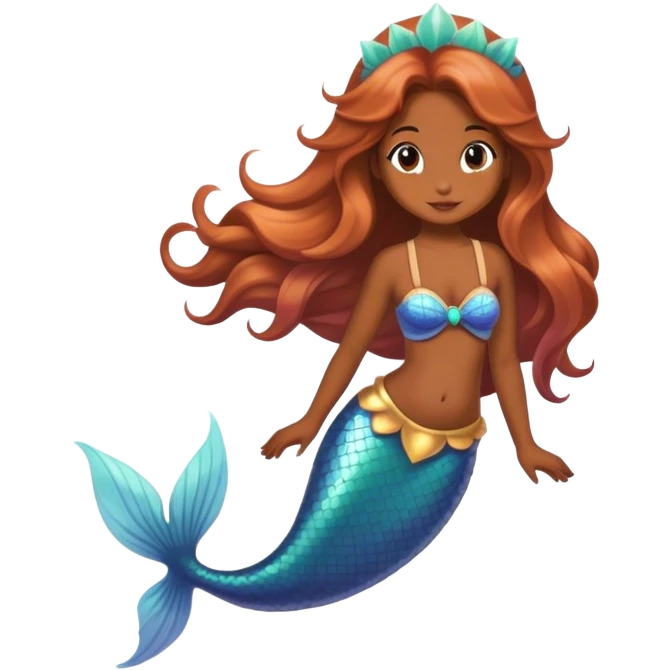 Bunny mermaid emoji