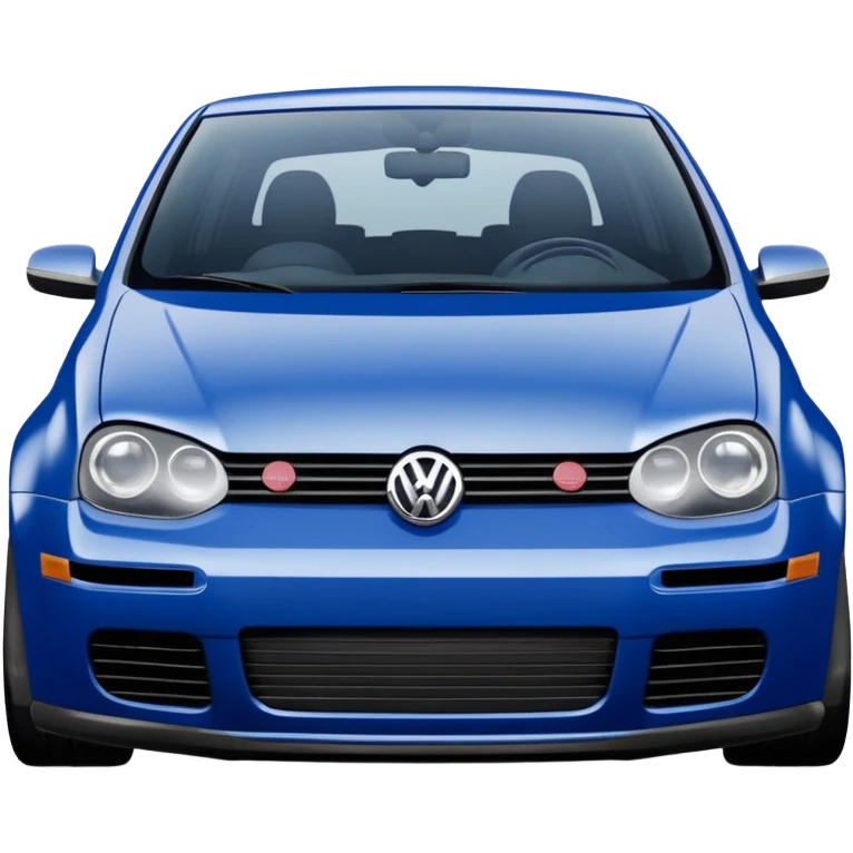 Volkswagen golf mk4 r32 blue emoji