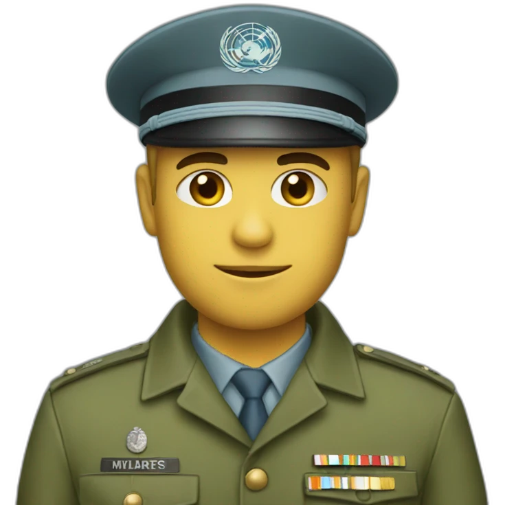 Un militaire emoji
