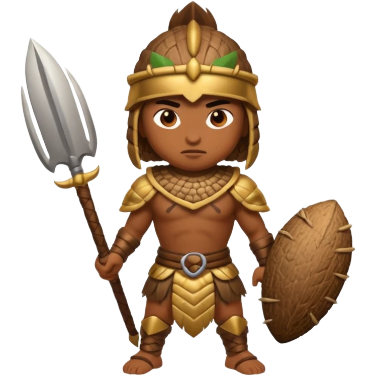 Kakamora warrior disney emoji