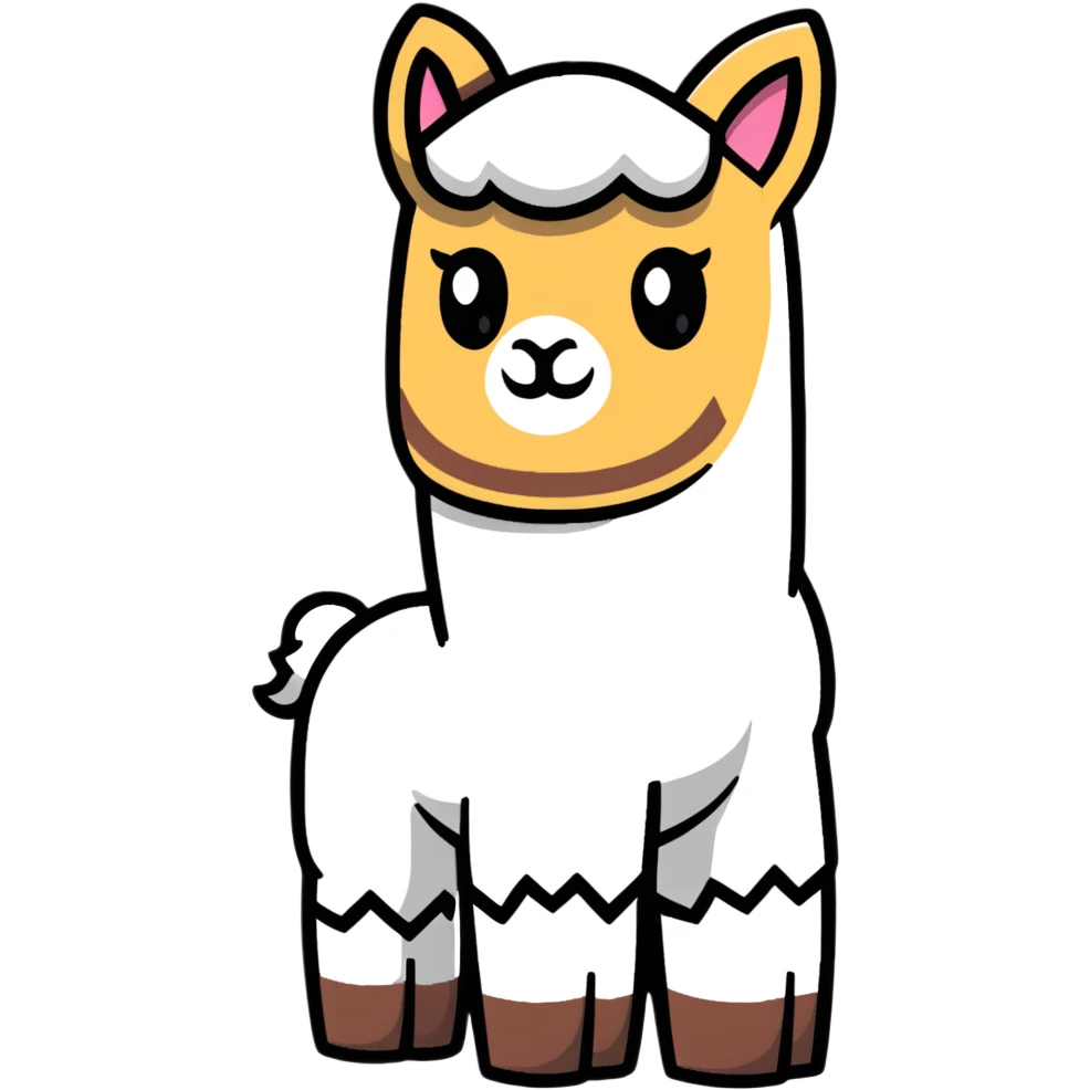 Minecraft llama emoji