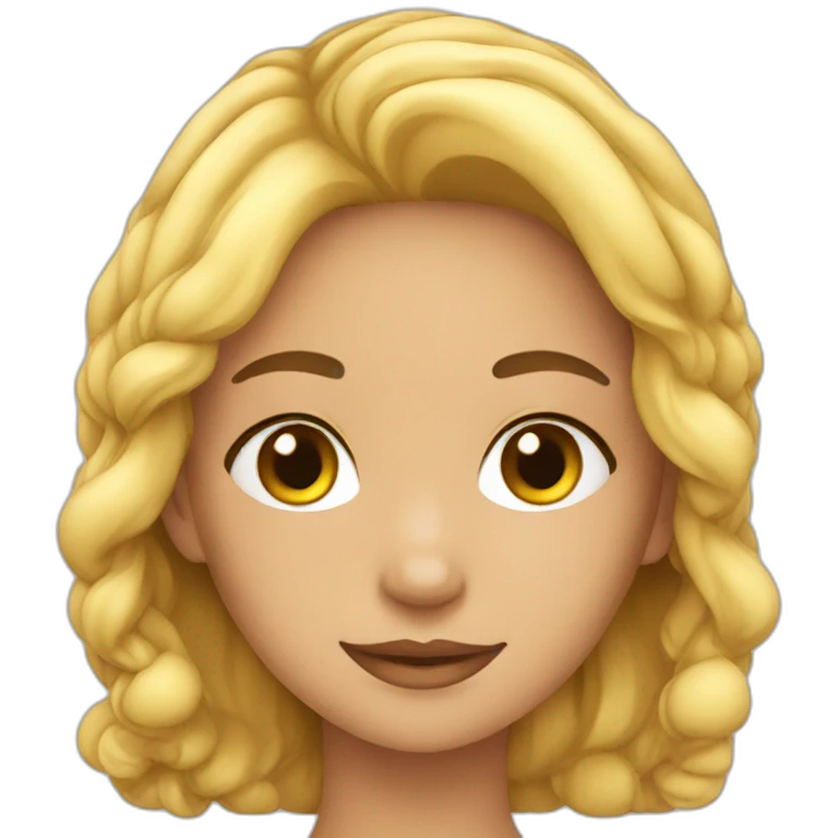 Beautiful girl laying emoji