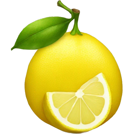 lemon emoji