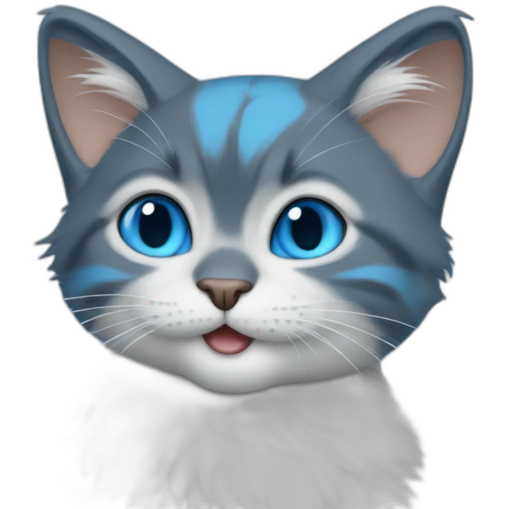 smurf cat emoji