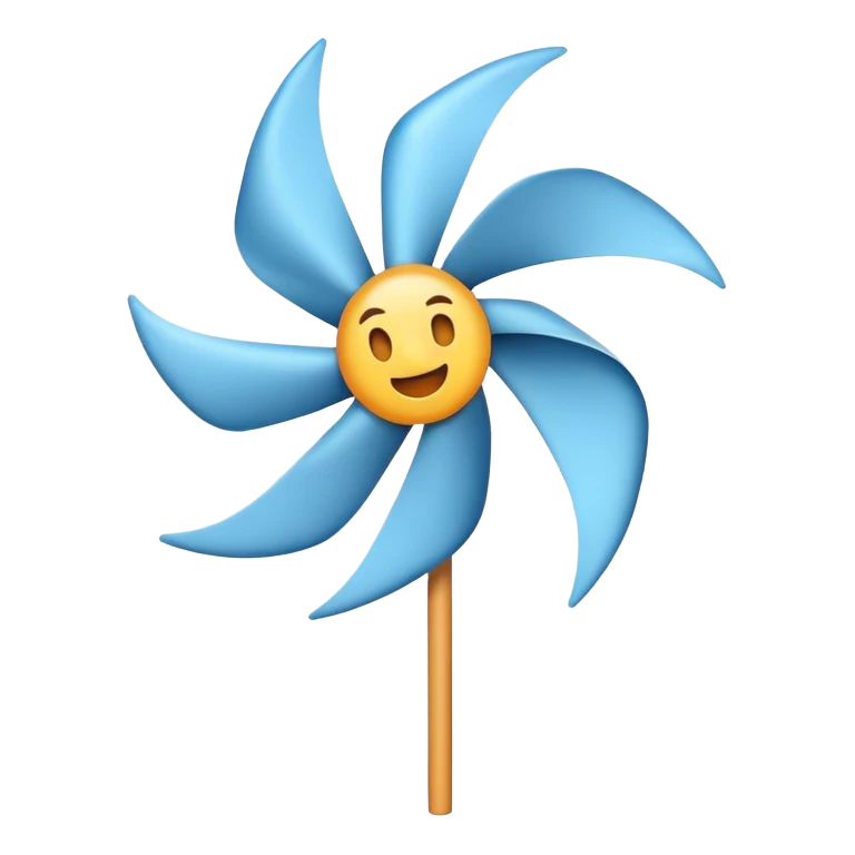 Wind emoji