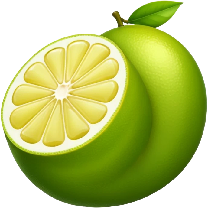 green lemon  emoji