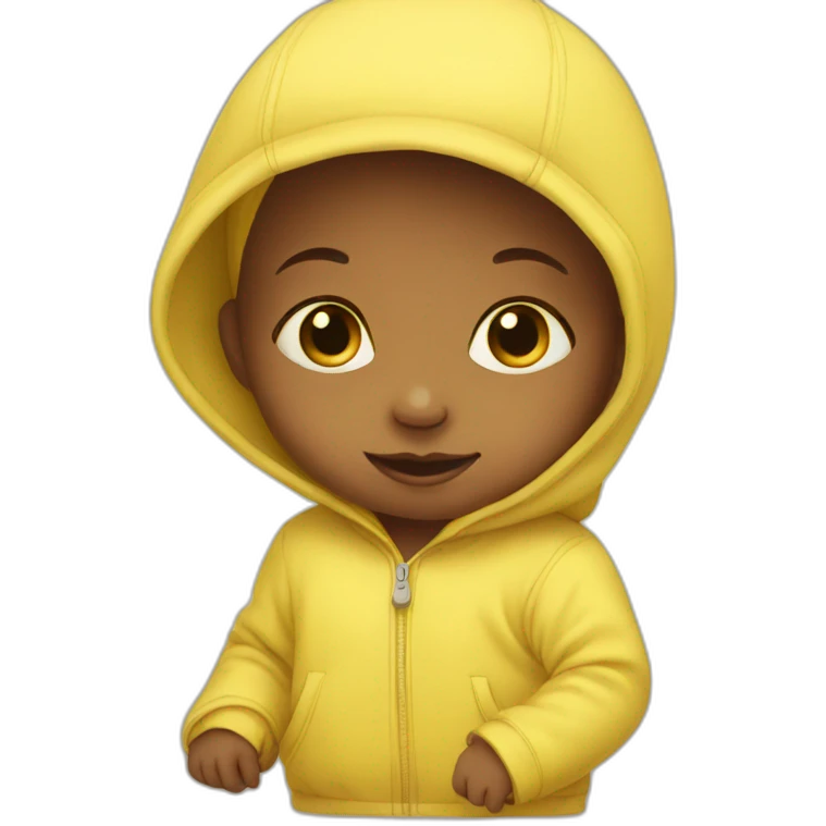 Baby in the yellow  emoji