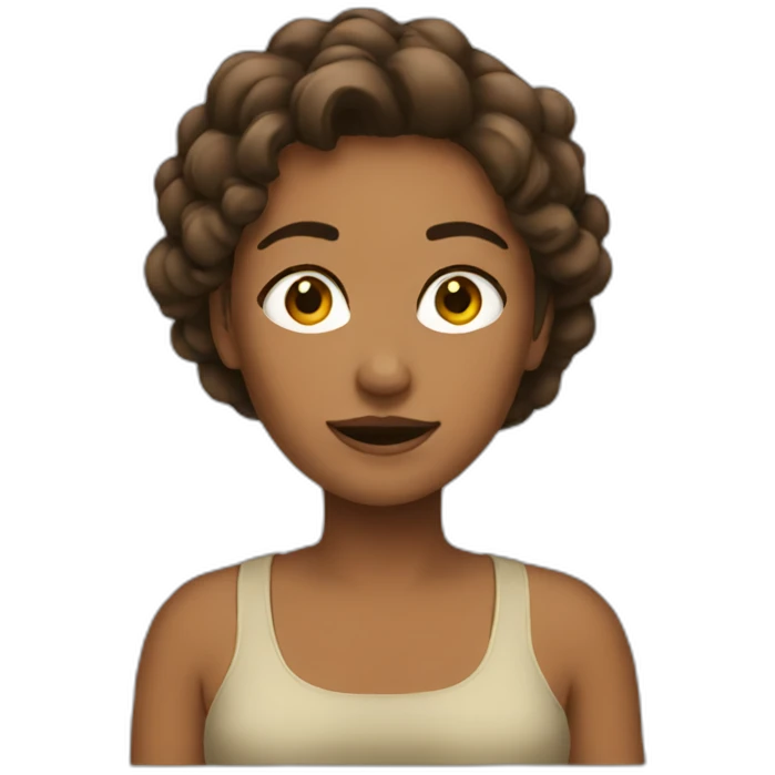 Lazy women want to set emoji