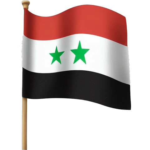 Flag of the Syrian revolution  emoji