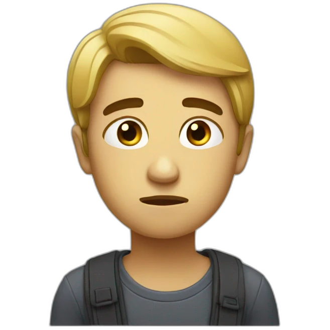 Sad emoji