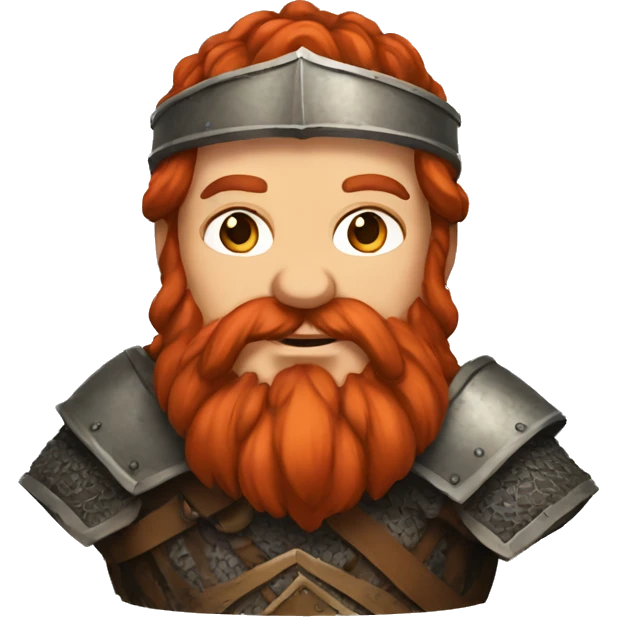 red beard medieval dwarf emoji