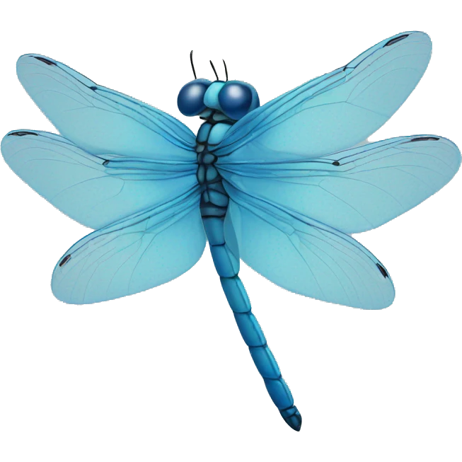 Blue Dragonfly  emoji