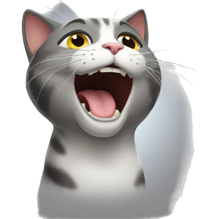 cat singing emoji