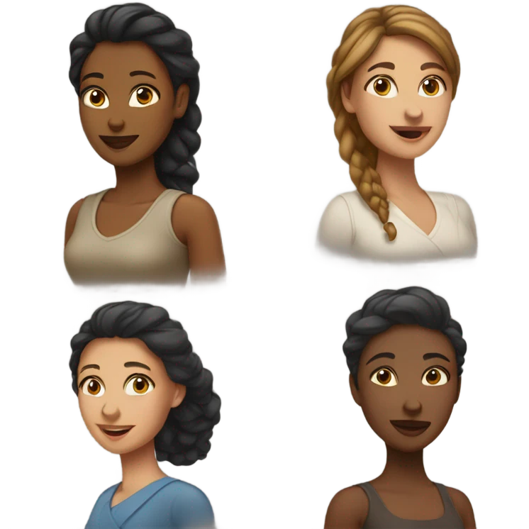 Pretty women emoji