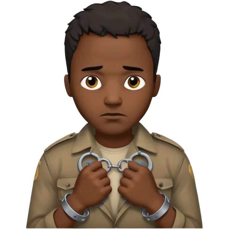  черный мужчина из афганистана в наруниках  emoji