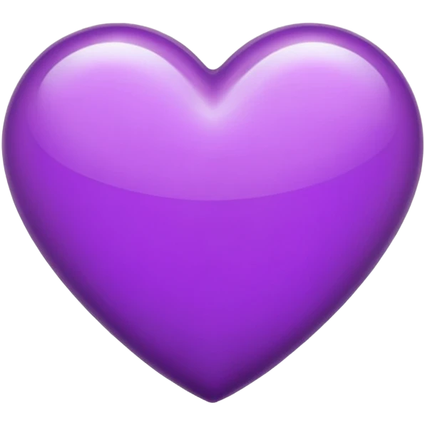 purple heart emoji