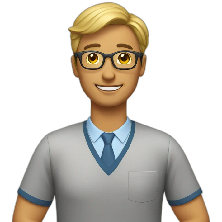 Teacher on holiday emoji