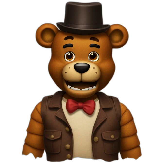 Freddy fazbear emoji