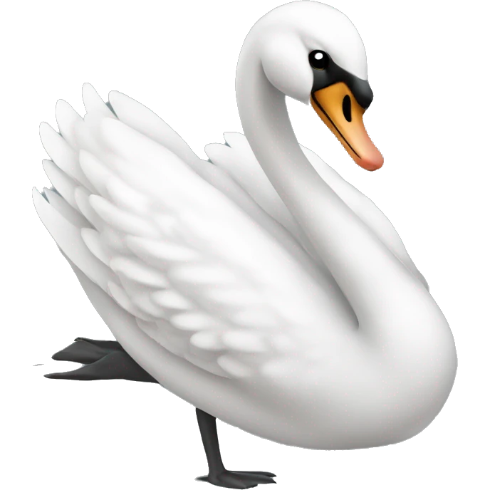 SWAN WITH JOINT emoji