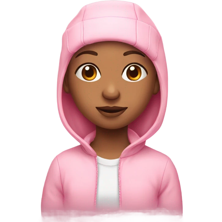 Soft pink cute caquette emoji