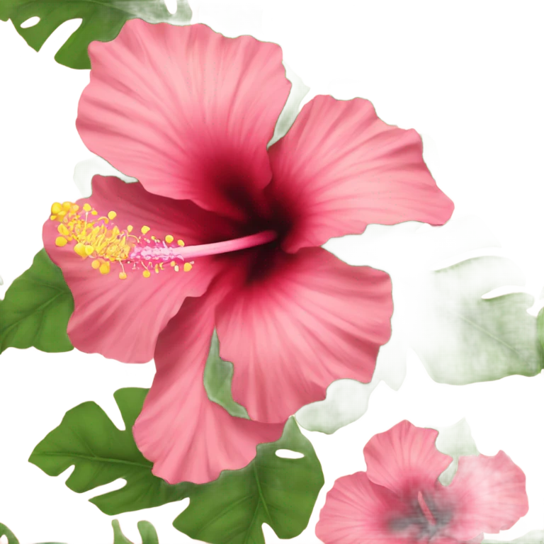 Hibiscus  emoji