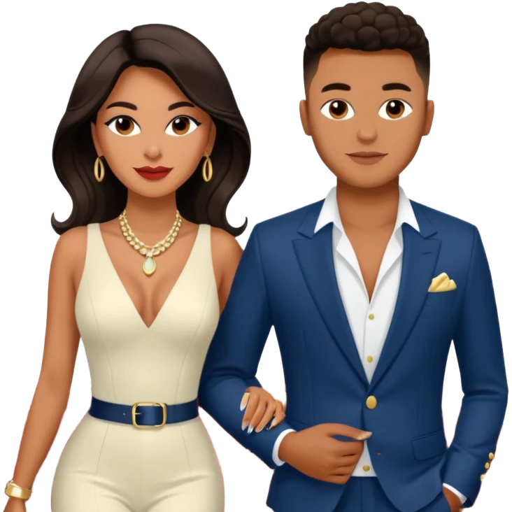 Peruvian superstar Tefi Valenzuela and JetSet Josh King Madrid luxuriate aboard private yacht, radiating glamour. emoji