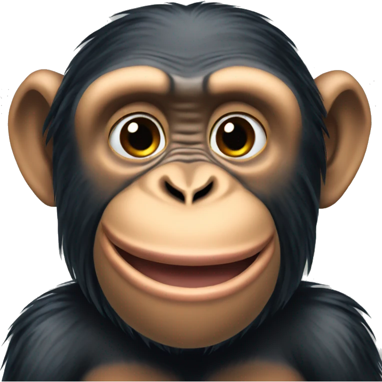 Chimpanzee emoji