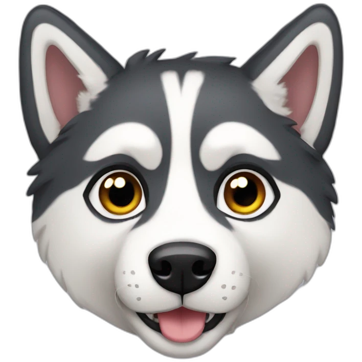 Husky emoji