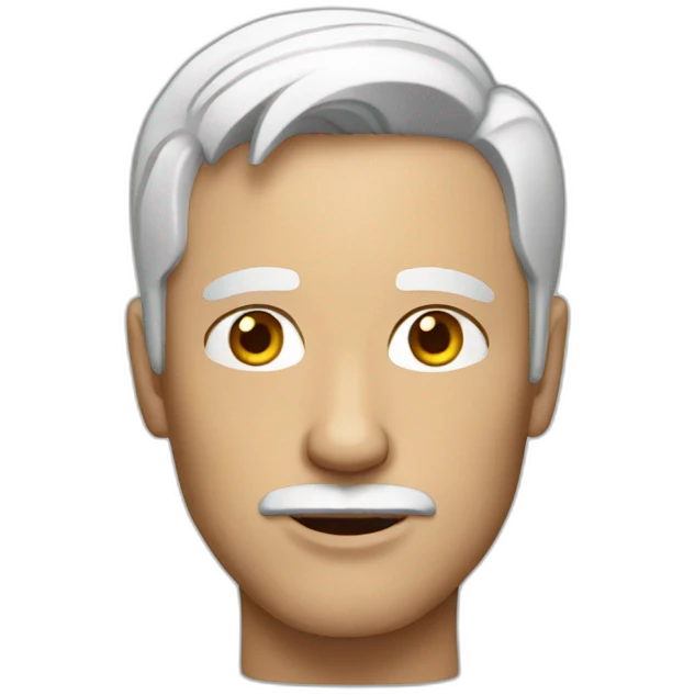adult white man emoji