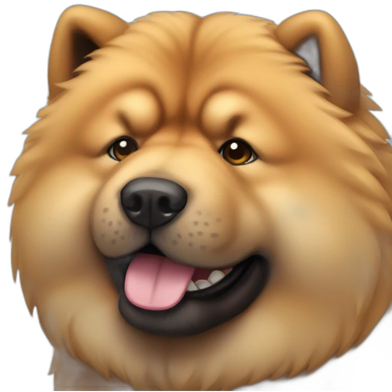 Chow chow emoji