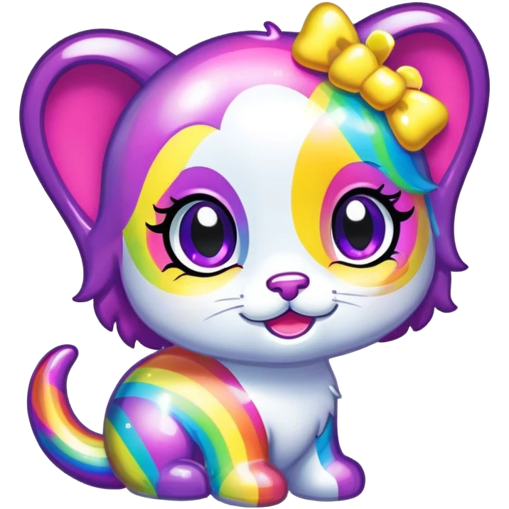 Lisa Frank stickers emoji