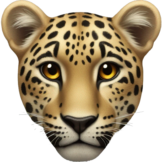 Corazón leopardo  emoji