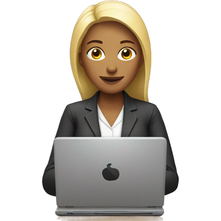 women with laptop  emoji