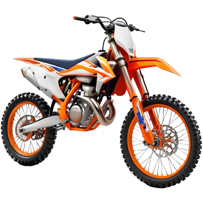 KTM Dirtbike - KTM 250 SX (Model Year: 2021) (Iconic colour: Orange) emoji