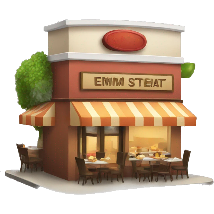 restaurant emoji