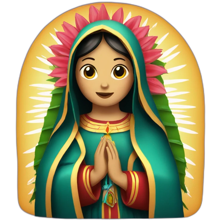 virgen de guadalupe emoji
