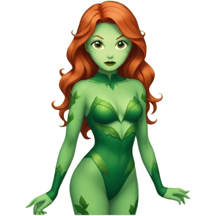 poison ivy standing emoji