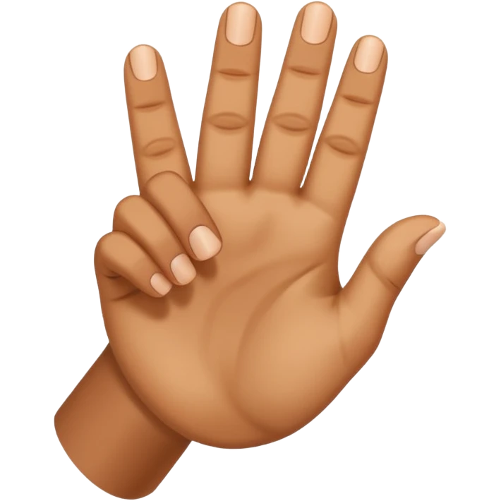 a finger pointing at the reader emoji