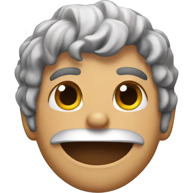 Wearing giddy emoji