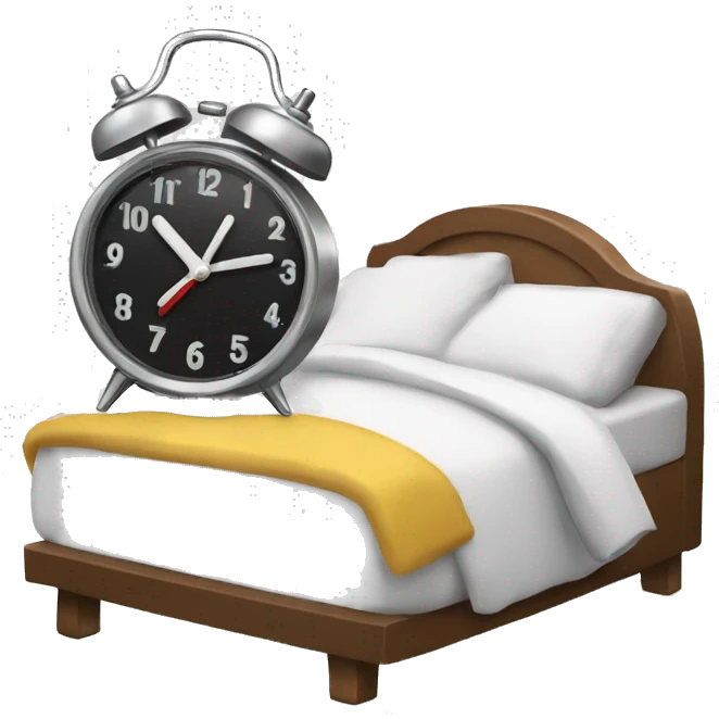 alarm clock emoji