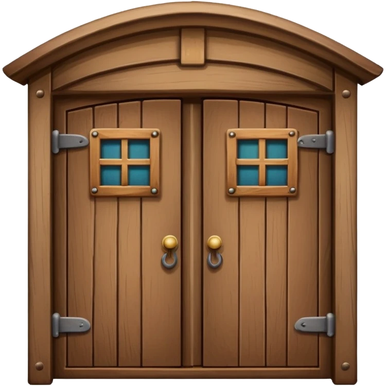 A hat with a door emoji