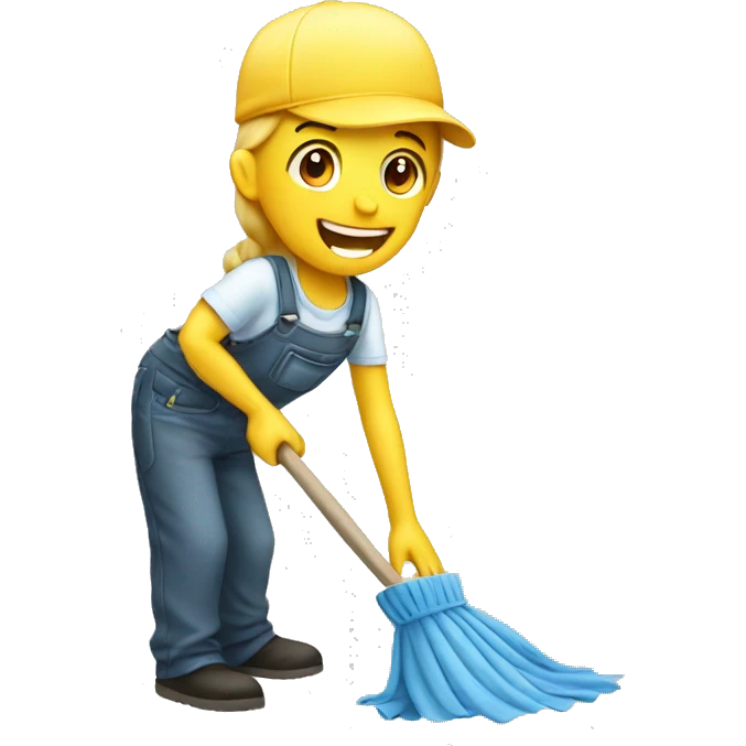 Cleaning  emoji