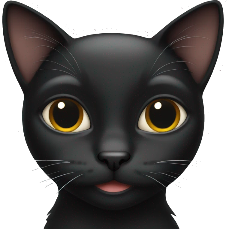 Black cat emoji