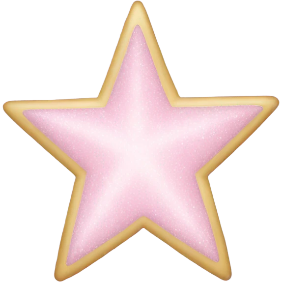 pale pink star sparkle emoji