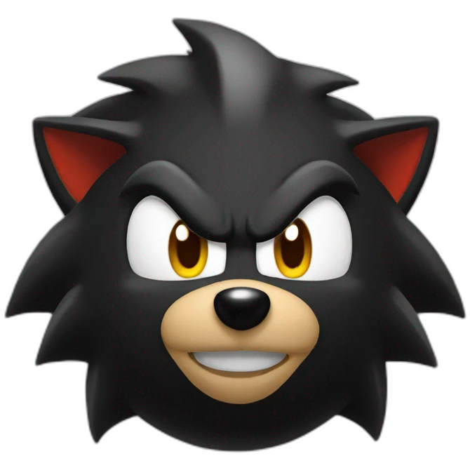 shadow-the-hedgehog emoji