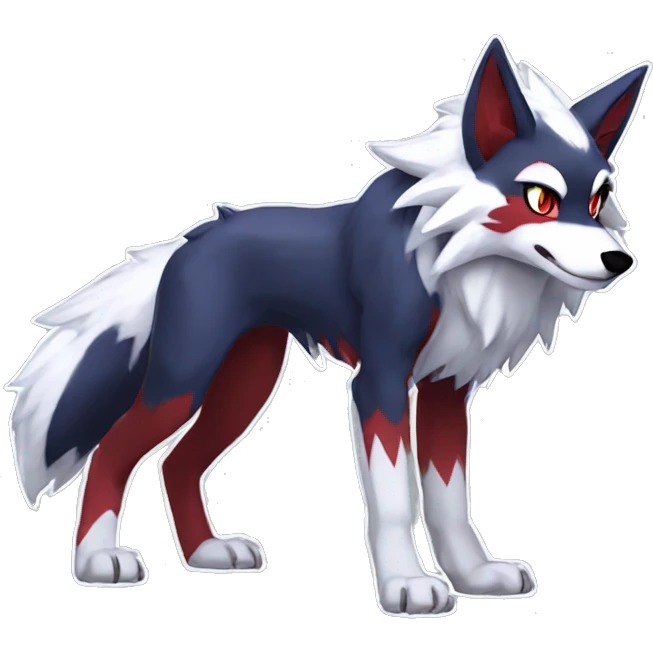 Anthro-Lycanroc-Red-White-Werewolf-Midnight-form- emoji